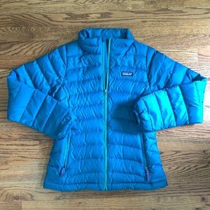Patagonia Down Sweater Jacket, Girls Size L (12)